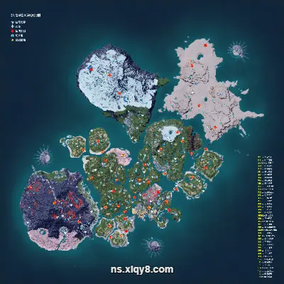 [PC游戏] 幻兽帕鲁 Palworld|全地图+捕捉地点+图鉴|高清图打包