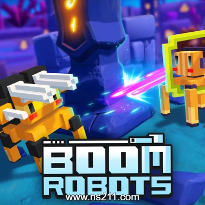 机器人大作战 Boom Robots|英文原版