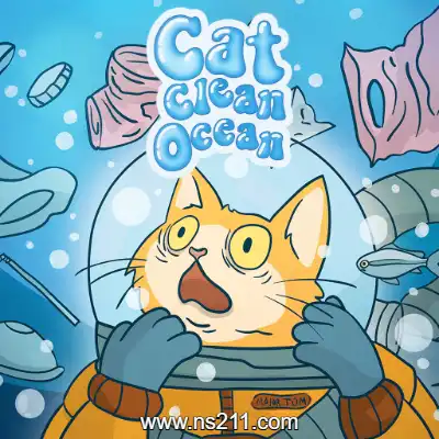 猫咪清理海洋 Cat Clean Ocean