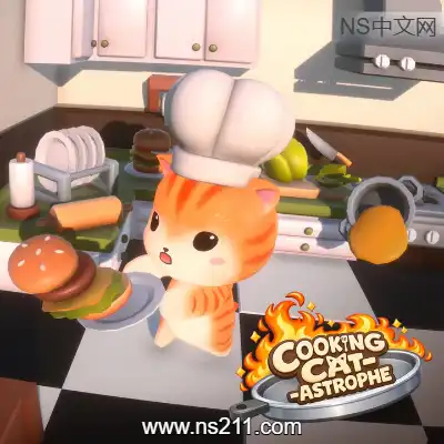 [Switch]猫咪闹厨房 Cooking Cat-Astrophe 美版中文v1.0.1升补整合版